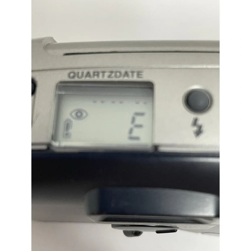 Olympus Newpic AF200 Silver Point & Shoot APS Film Camera 35mm Not Tested PARTS